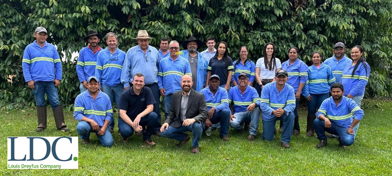 Equipe LDC Louis Dreyfus Company em treinamento